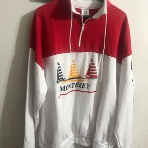 Red And White Men jacket